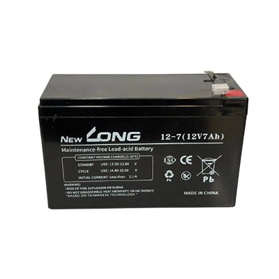 باتری UPS نیو لانگ New LONG مدل 12-7 | 12 ولت 7 آمپر ساعت