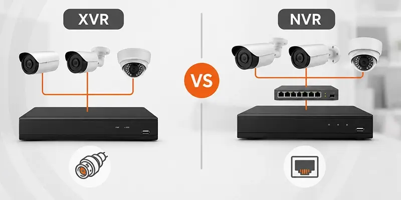 راهنمای خرید XVR و NVR؛ کدام دستگاه برای شما مناسب است؟